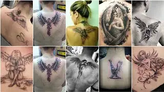 beautiful angel tattoos women