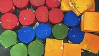 Colourful Dyed Gym Chalk by @ASMRgymchalkIndonesia | Oddly satisfying | Relaxing | Sleep Aid 😴