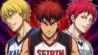 Le CLASSEMENT ULTIME des JOUEURS de KUROKO NO BASKET ? (génération miracle 🏀)