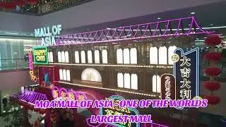 WOW ! MOA MALL OF ASIA - ONE OF THE WORLDS LARGEST MALL #moa #manila.