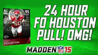 24 HOUR JUSTIN HOUSTON PULL! | New Football Outsiders | MUT 15