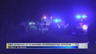 Mobile Police warn of scammers posing as officers