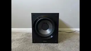 Sony SA-CS9 Home Theater Powered Active Subwoofer