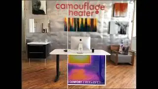 Chauffage de bureau - Ergotherma en infrarouge
