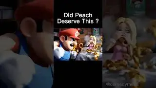 Peach Cheats on Mario w/ Sonic 😱 #mariobros