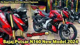 Bajaj Pulsar N160 Usd Новая модель 2024 года Обзор дорожных цен Финансы Pulsar N160 Обновления и ...