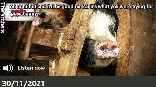 Episode of 30 11 2021 The archers with Subtitles Soap Opera BBC Learn English by listening