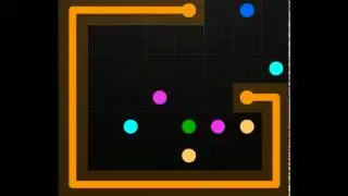 flow game facebook - 8 x 8 mania level 51 Connect the dots