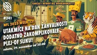 99 jardi no. 241 - NFL 2025 week 13! KANZAS I DETROIT BEZ DOIGRAVANJA???