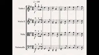 Joy To The World arranged for Junior String Quartet/Orchestra