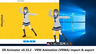XR Animator v0.33.2 - VRM Animation (VRMA) import & export