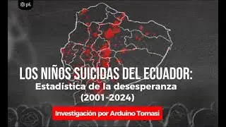 Ni&ntilde;os suicidas del Ecuador: Estad&igrave;stica de la desesperanza
