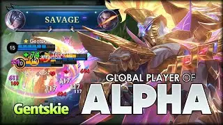 SAVAGE of Mecha King Perseus! Gentskie Global Rank 5 of Alpha - Mobile Legends: Bang Bang