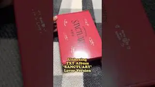 Unboxing TXT - 'SANCTUARY' Album Lover Version