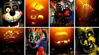 Five Nights at Freddys 6 ALL JUMPSCARES (FNAF 6) | IULITM