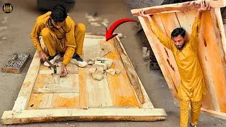 How a Wooden Door Is Made | Complete Making Process
