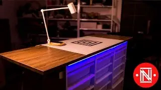 Modern Workbench IKEA Hack | DIY