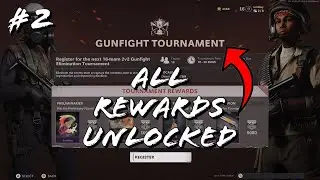 All Rewards Unlocked For The 2nd Gunfight Tournament! | Call of Duty: Black Ops Cold War