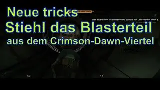 Stiehl das Blasterteil aus dem Crimson-Dawn-Viertel, Neue tricks, Star Wars Outlaws