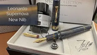 Leonardo Supernova Ebanite New Nib by Leonardo Officina Italiana - nuovi pennini di Leonardo