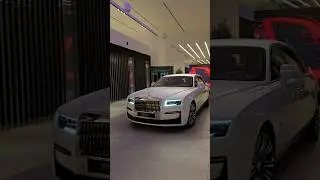 White rolls Royce Ghost #2025 #shortvideo #rollsroyce #cullinan #ghost #phantom