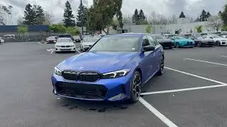 Introducing the 2025 M340i xDrive in Frozen Portimao Blue | 4K