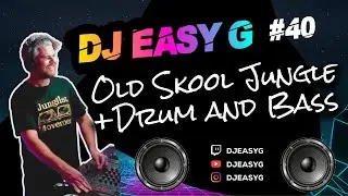 JUNGLE + DRUM N BASS LIVESTREAM Jungle Takeover Podcast. Vinyl mix. #JTP 40 DJ Easy G [16 Jan 2022]