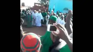 زيارة الشيخ الشايقي لليعقوباب بنوارة الشيخ الطاهر.