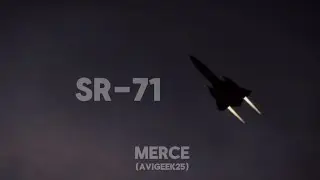 SR71 EDIT || The fastest plane EVER made by me Merce (Avigeek 25) enjoy!