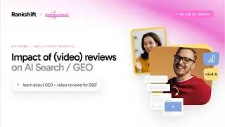 Do video testimonials help you rank in AI search? (GEO + video, with Rankshift)