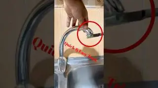 ow to Open a Faucet Safely with Pliers #shorts