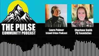 Island Crime's Laura Palmer & Parksville Qualicum Foundation Director Charlene Smith
