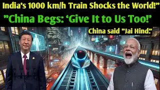 Indian Railways Breakthrough: Hyperloop Train Faster Than Bullet Train! 🚄🔥