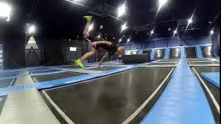 Gainer na trampolinie