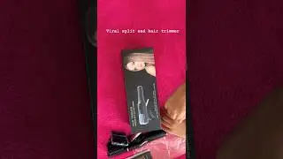 💇&zwj;♀️Viral split end hair trimmer review/ ￼घर पर ही ख़ुद से निकले दो मुहे बाल 10 मिनट में #trimmer