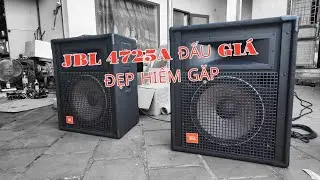 H&agrave;ng hiếm Jbl 4725a đẹp lung linh h&agrave;ng đấu gi&aacute; cực hiếm chất &acirc;m leng keng