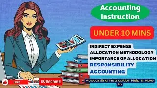 Indirect Expense Allocation Methodology Importance of Allocation Responsibility Accounting