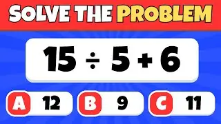 🧠 DMAS Math Challenge  50 Tricky Questions  Easy to Impossible Levels 🔥