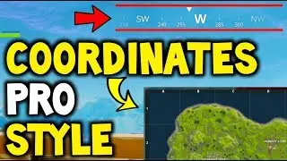 How to understand the MAP & Coordinates like a PRO! - Fortnite Battle Royale (Guide to help you WIN)
