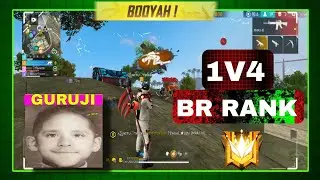 BR RANK 1V4 | GURUJI KE आशीर्वाद #FreeFire, #BRRankPush, #11Kills, #Booyah, #FreeFireIndia, #Gaming