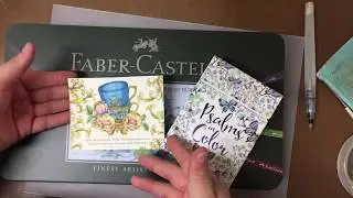 Psalms in color - coloring bible verses # 3 Faber Castell