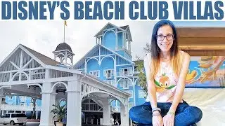 Disney's Beach Club Villas Resort and Deluxe Studio Room Tour!