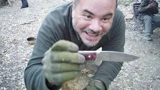 Crivit Full tang coltello LIDL ma che acciaio è  ??