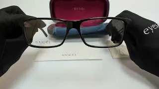 Gucci Eyeglasses Model-GG0424O Color-001 Black Transparent
