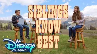 Siblings Know Best with Olivia Sanabia | Coop & Cami Ask the World | Disney Channel