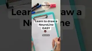 Learn to draw a NeuroLine #neuroline #neurografica #learntodraw