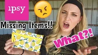 April 2019 Ipsy Bag | MISSING ITEMS!! I'm Mad...