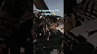 Respect for 747 😭 #scrapping #b747 #sad #legendary #boeing