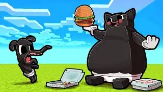 Cartoon Cat 600 Pound LIFE STORY! (Minecraft)