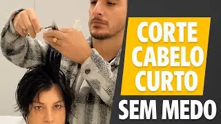Corte cabelos curto sem medo de errar 